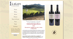 Desktop Screenshot of ilsleyvineyards.com